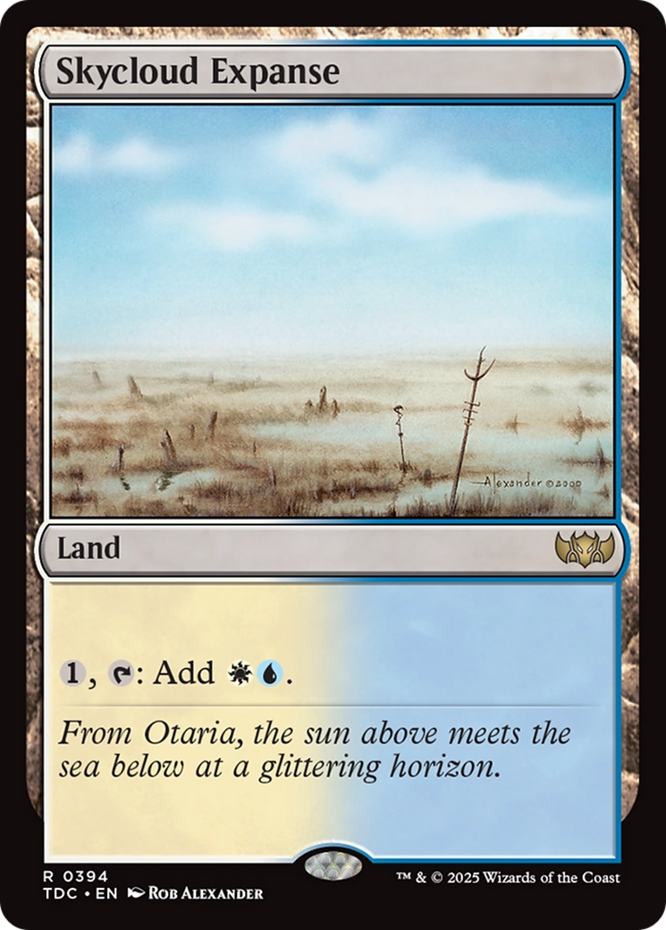 Skycloud Expanse [Tarkir: Dragonstorm Commander] | Jack's On Queen