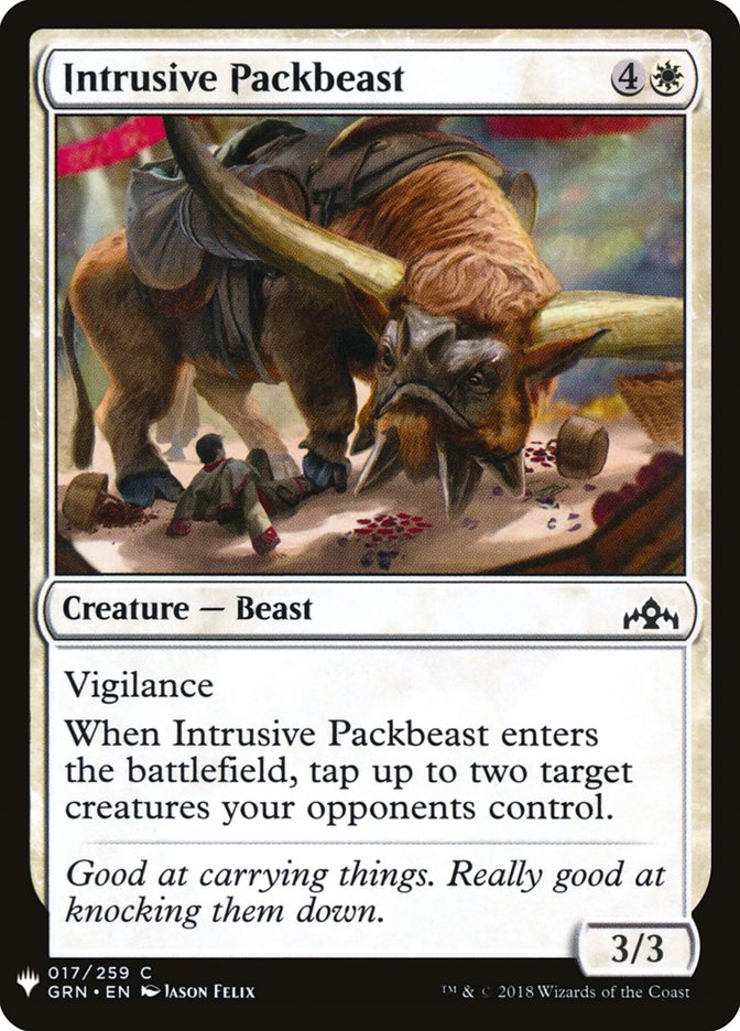 Intrusive Packbeast [Mystery Booster] | Jack's On Queen