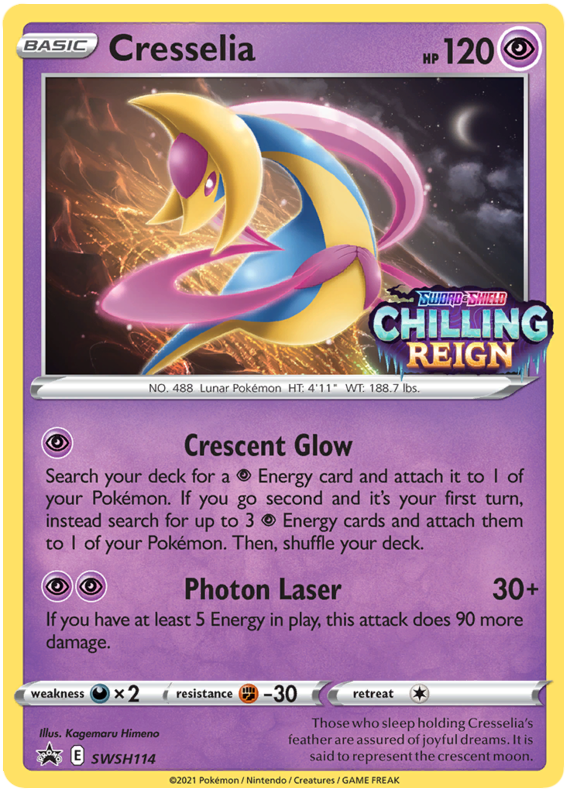 Cresselia (SWSH114) [Sword & Shield: Black Star Promos] | Jack's On Queen