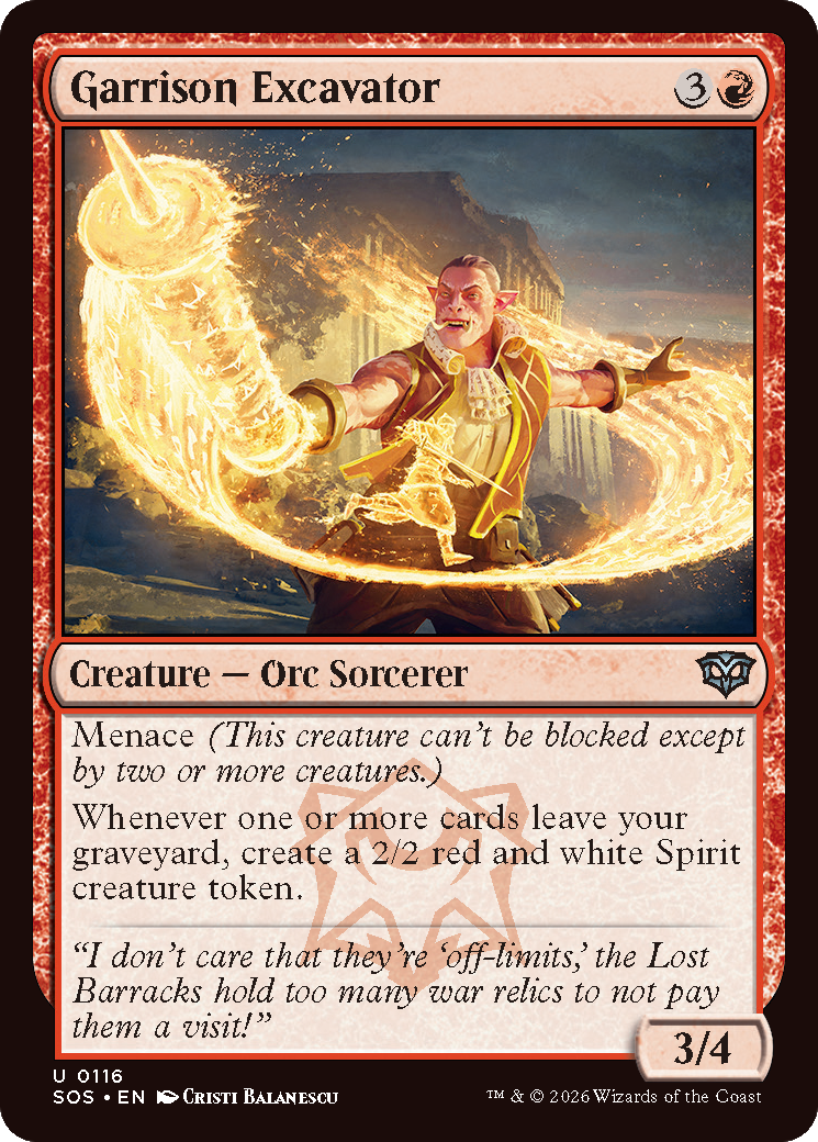 Garrison Excavator [Secrets of Strixhaven] | Jack's On Queen
