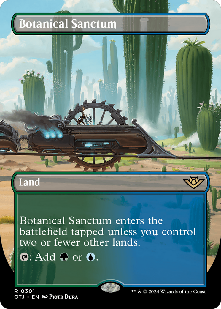 Botanical Sanctum (Borderless) [Outlaws of Thunder Junction] | Jack's On Queen