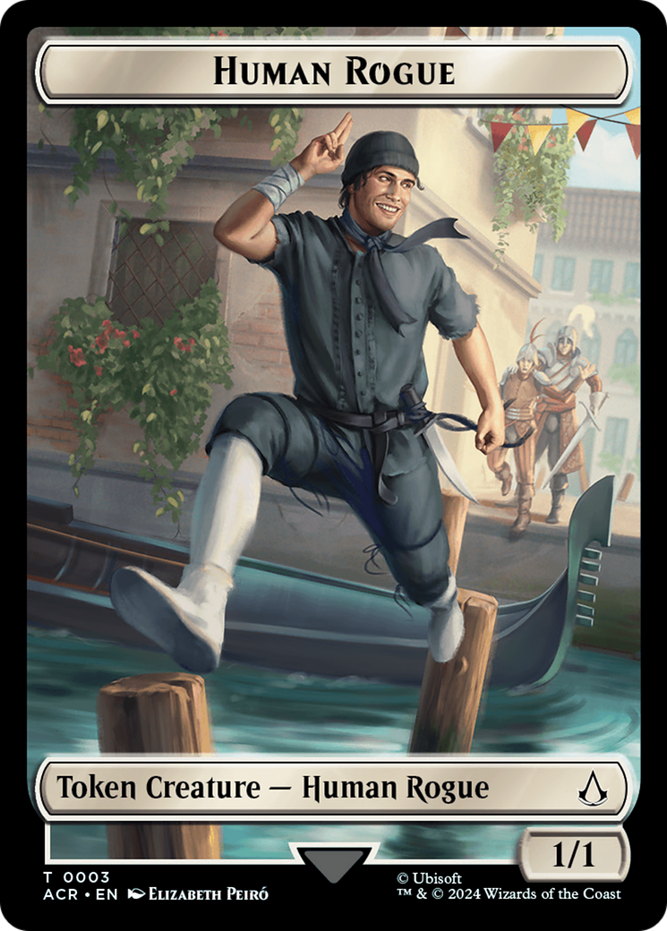 Human Rogue Token [Assassin's Creed Tokens] | Jack's On Queen