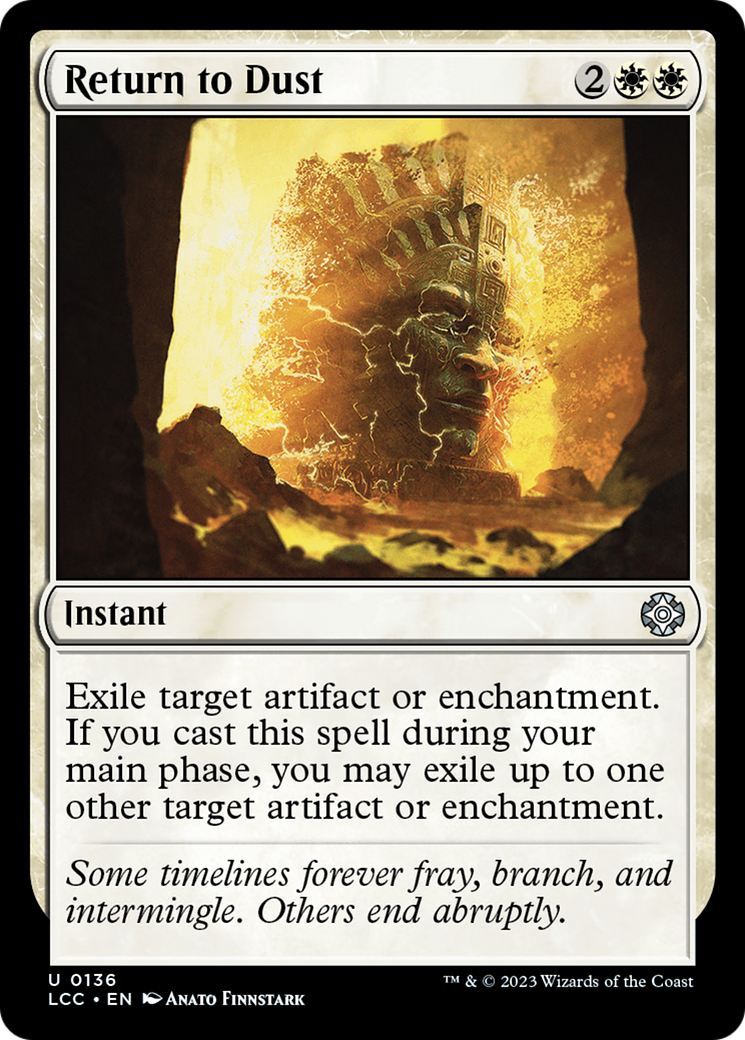 Return to Dust [The Lost Caverns of Ixalan Commander] | Jack's On Queen
