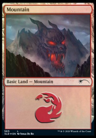 Mountain (Develish) (565) [Secret Lair Drop Promos] | Jack's On Queen