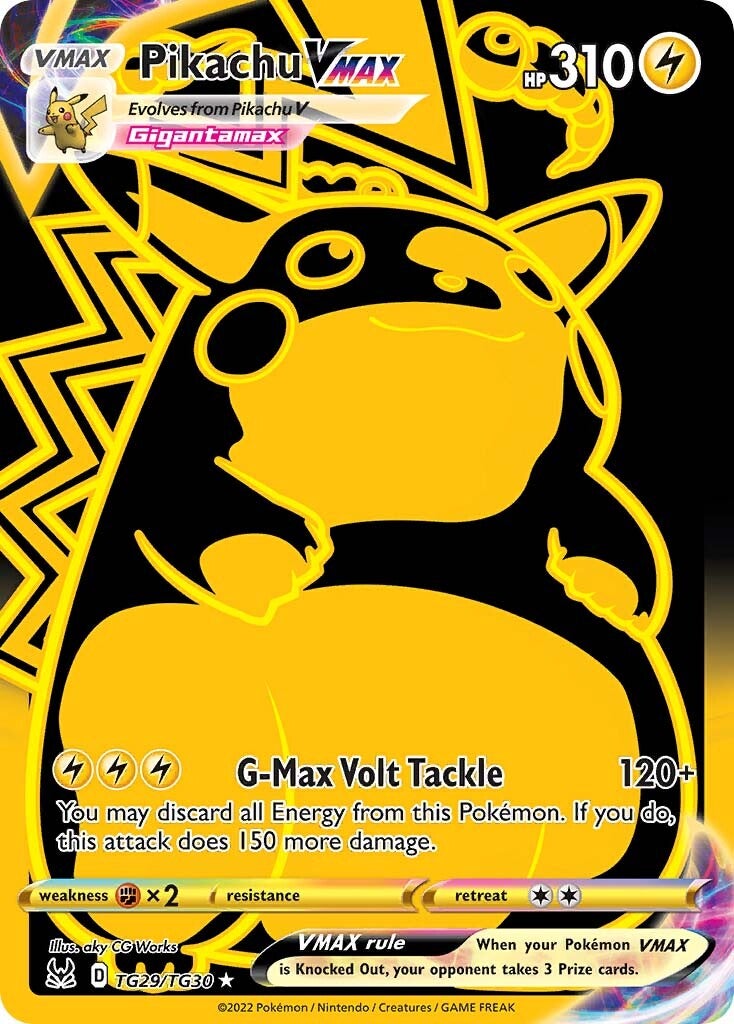 Pikachu VMAX (TG29/TG30) [Sword & Shield: Lost Origin] | Jack's On Queen