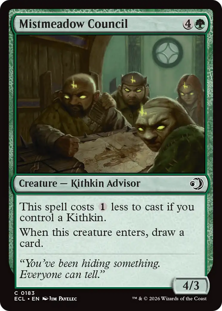 Mistmeadow Council [Lorwyn Eclipsed] | Jack's On Queen