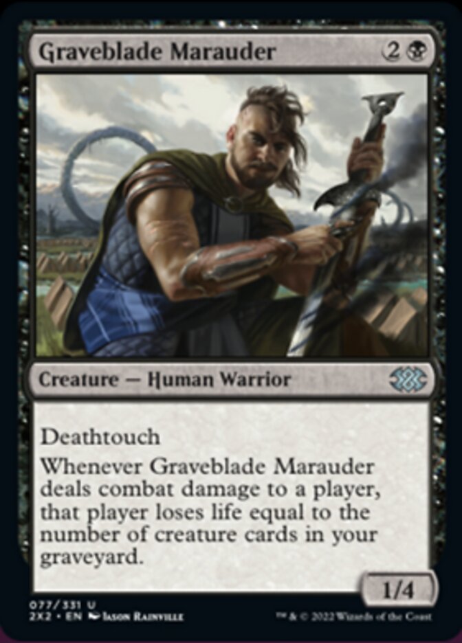 Graveblade Marauder [Double Masters 2022] | Jack's On Queen