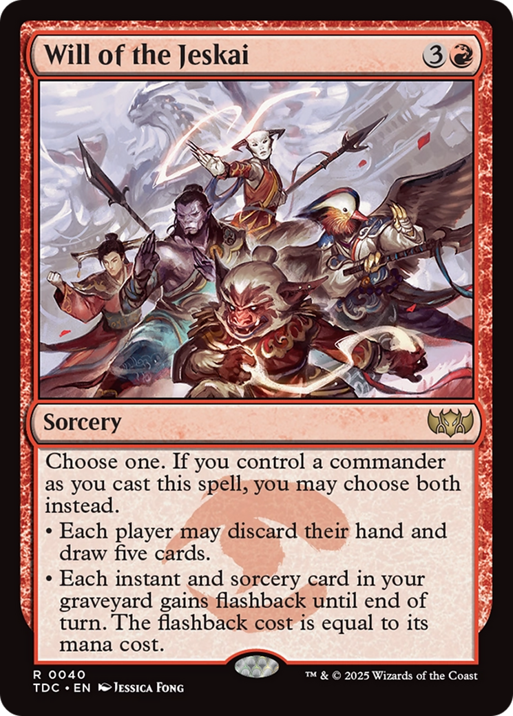 Will of the Jeskai [Tarkir: Dragonstorm Commander] | Jack's On Queen