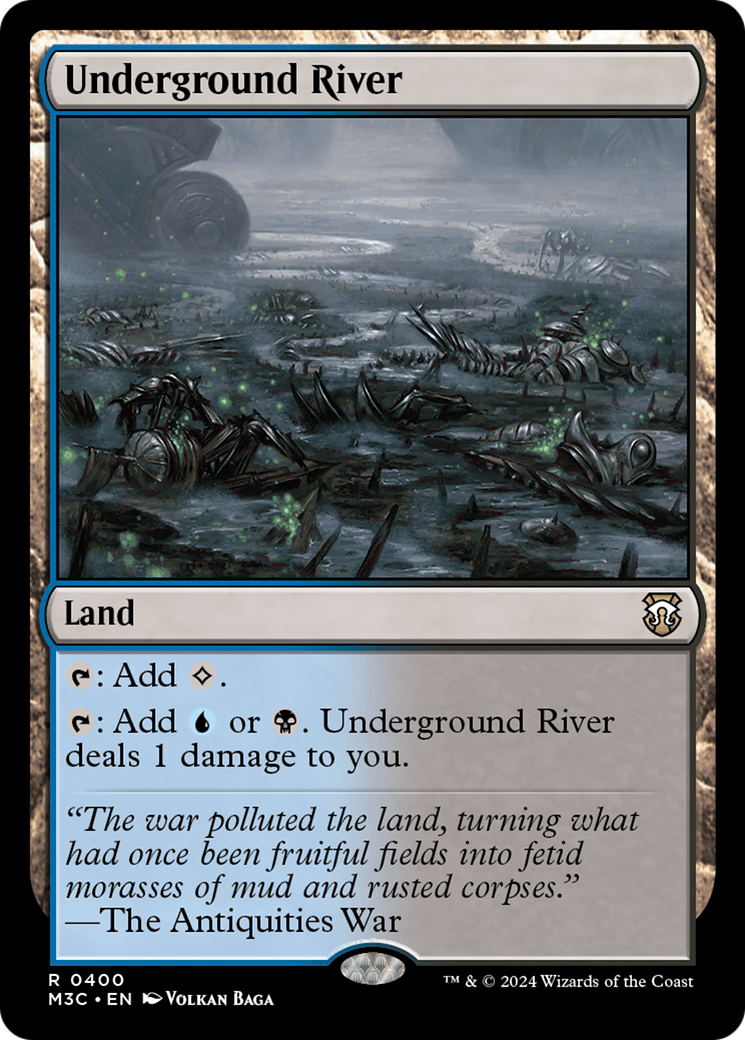 Underground River (Ripple Foil) [Modern Horizons 3 Commander] | Jack's On Queen