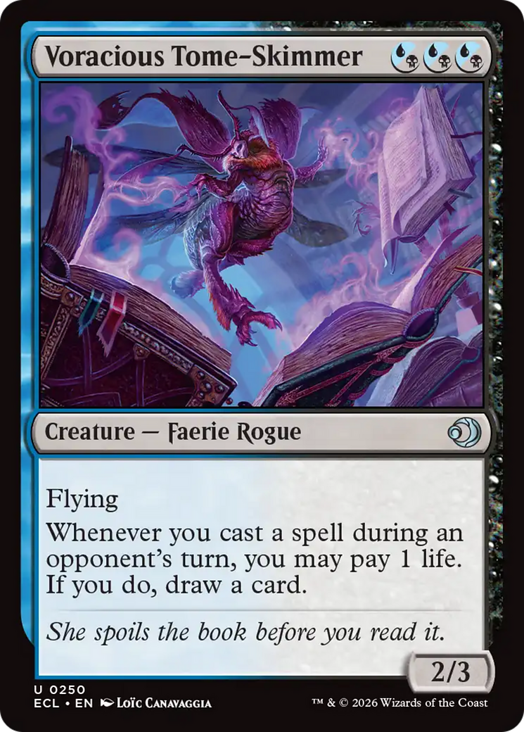 Voracious Tome-Skimmer [Lorwyn Eclipsed] | Jack's On Queen