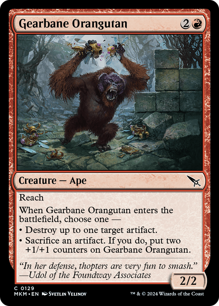 Gearbane Orangutan [Murders at Karlov Manor] | Jack's On Queen