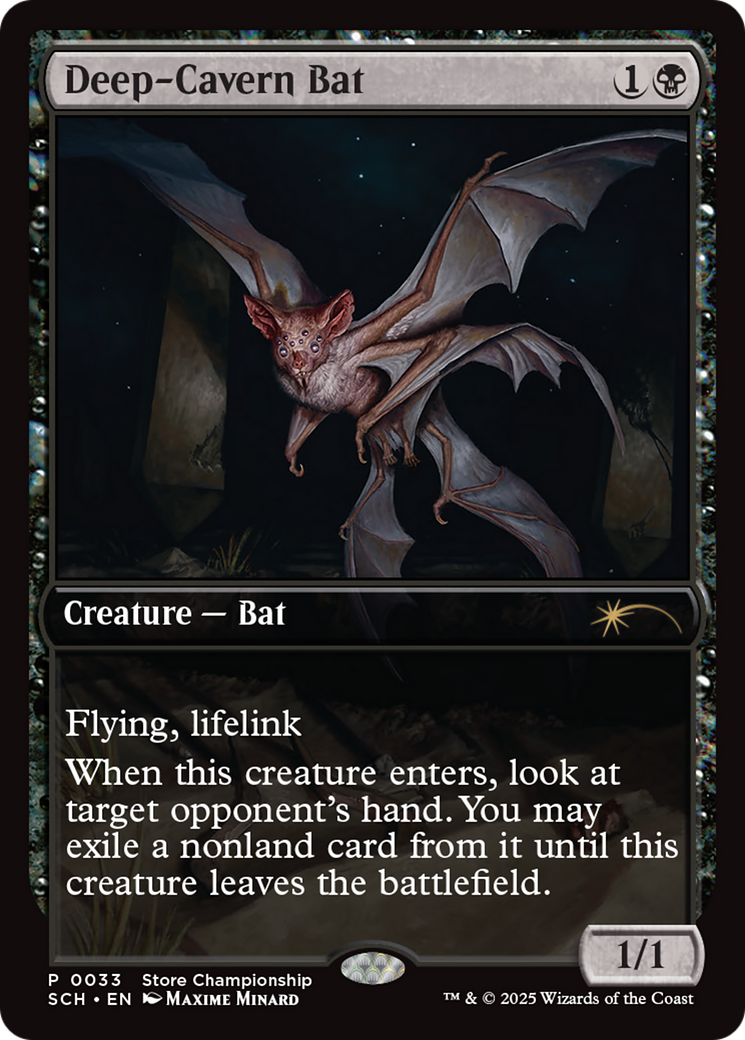 Deep-Cavern Bat [Store Championships 2025] | Jack's On Queen
