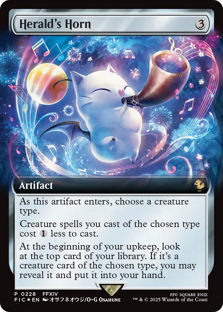 Herald's Horn (Extended Art) [FINAL FANTASY Promos] | Jack's On Queen