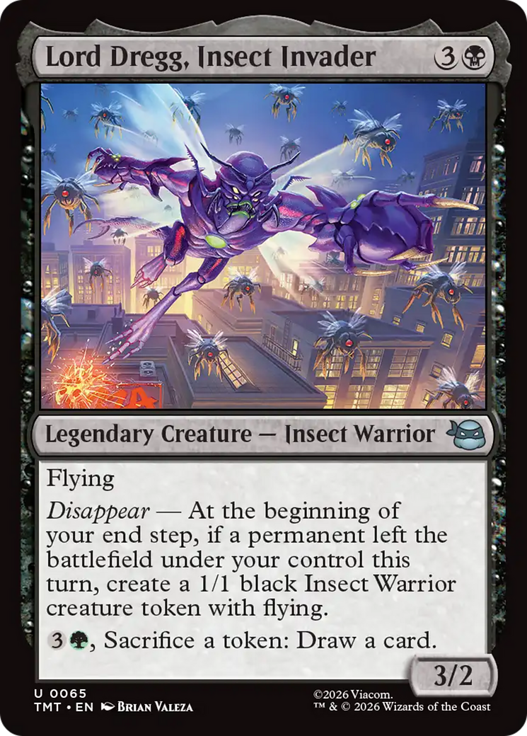 Lord Dregg, Insect Invader [Teenage Mutant Ninja Turtles] | Jack's On Queen
