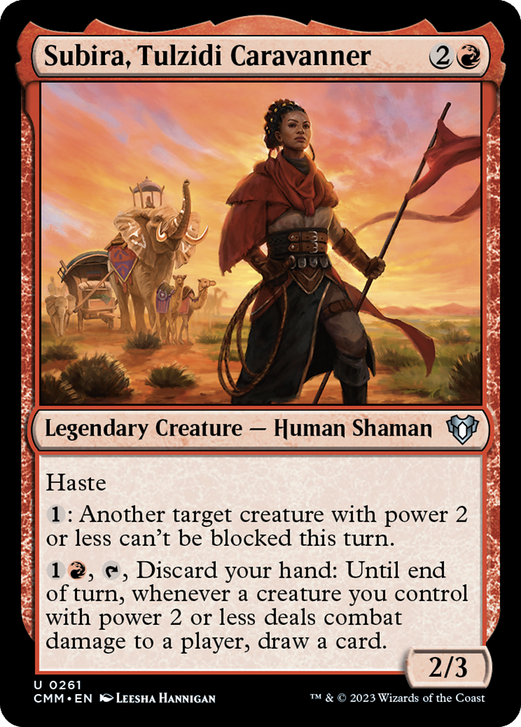 Subira, Tulzidi Caravanner [Commander Masters] | Jack's On Queen