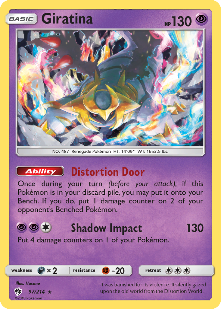 Giratina (97/214) [Sun & Moon: Lost Thunder] | Jack's On Queen