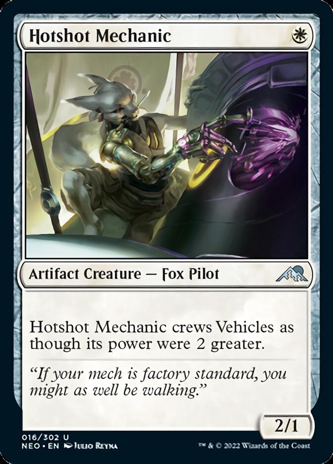Hotshot Mechanic [Kamigawa: Neon Dynasty] | Jack's On Queen