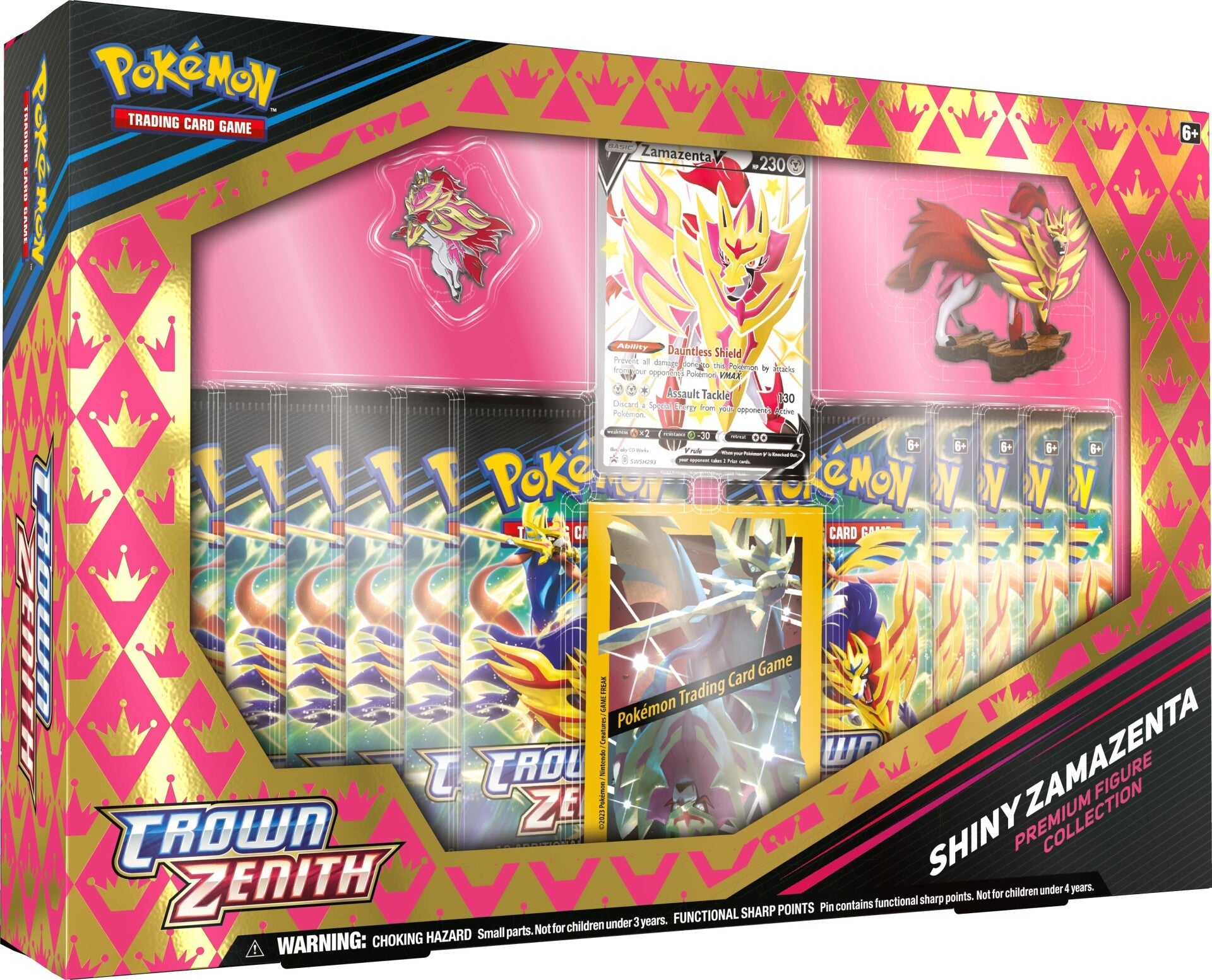 Sword & Shield: Crown Zenith - Premium Figure Collection (Shiny Zamazenta) | Jack's On Queen