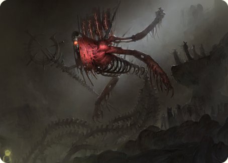 Drivnod, Carnage Dominus Art Card [Phyrexia: All Will Be One Art Series] | Jack's On Queen