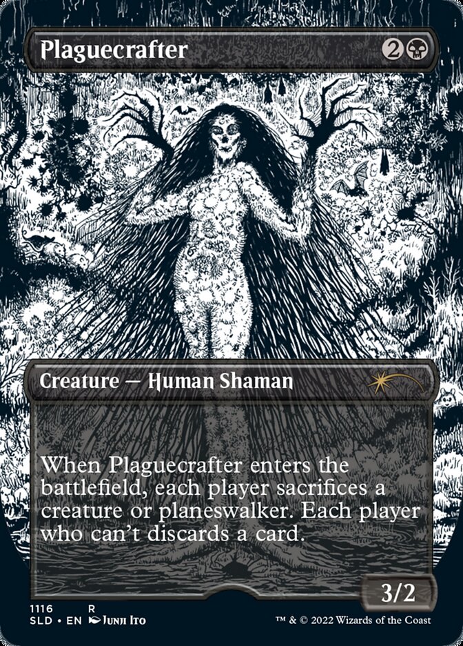 Plaguecrafter (Borderless Etched Foil) [Secret Lair Drop Series] | Jack's On Queen