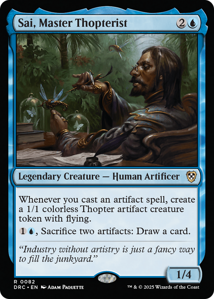 Sai, Master Thopterist [Aetherdrift Commander] | Jack's On Queen