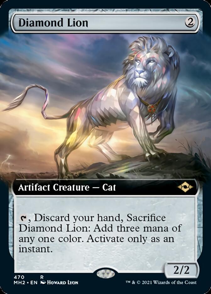 Diamond Lion (Extended Art) [Modern Horizons 2] | Jack's On Queen