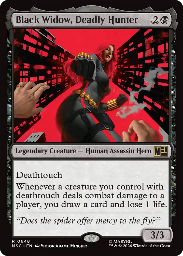 Black Widow, Deadly Hunter [Marvel Super Heroes Commander] | Jack's On Queen