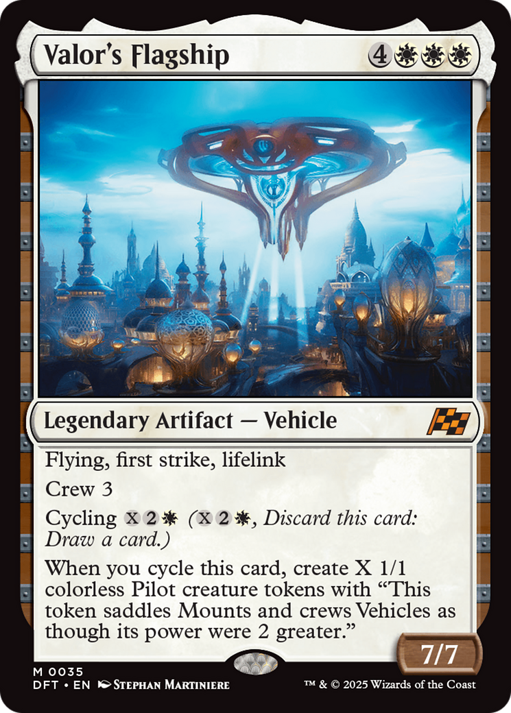 Valor's Flagship [Aetherdrift] | Jack's On Queen