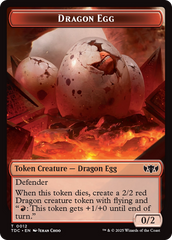 Dragon Egg // Dragon (0013) Double-Sided Token [Tarkir: Dragonstorm Commander Tokens] | Jack's On Queen