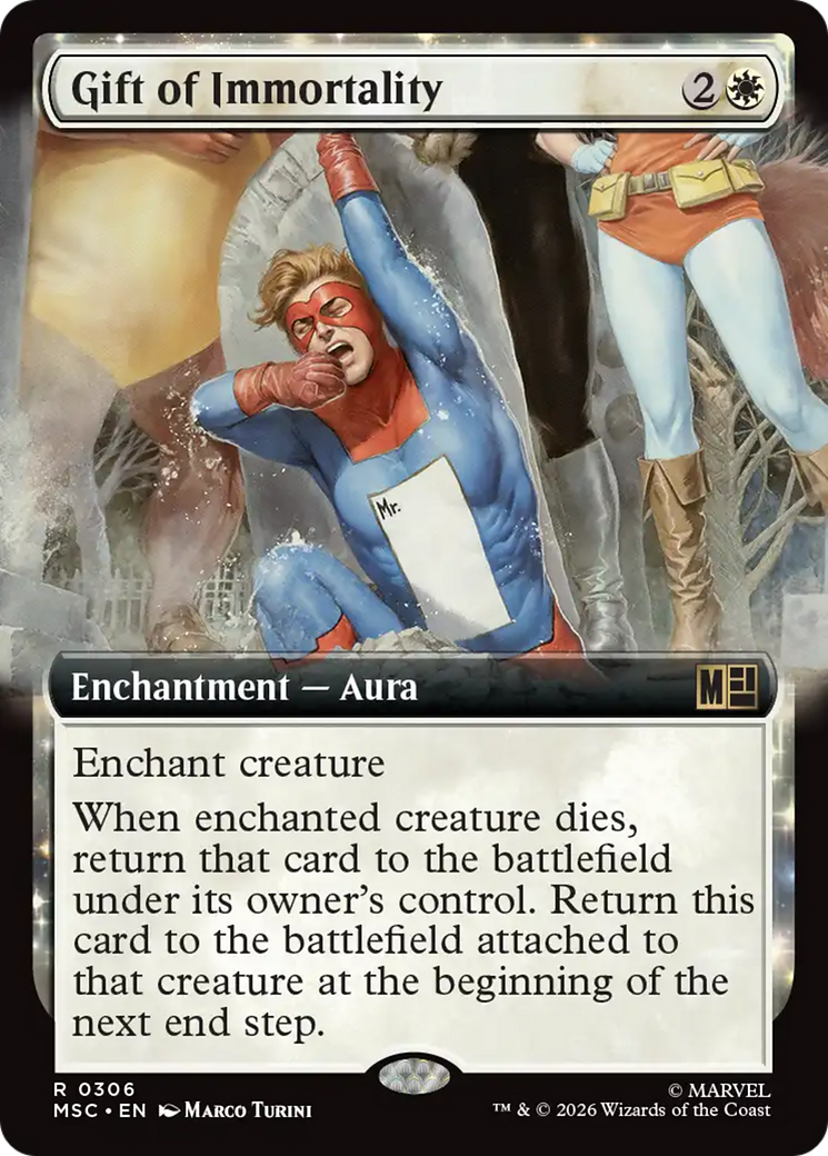 Gift of Immortality (Extended Art) [Marvel Super Heroes Commander] | Jack's On Queen