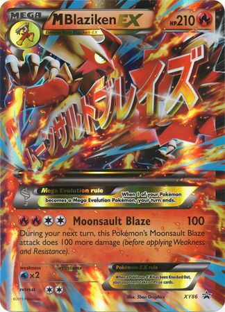 M Blaziken EX (XY86) (Jumbo Card) [XY: Black Star Promos] | Jack's On Queen