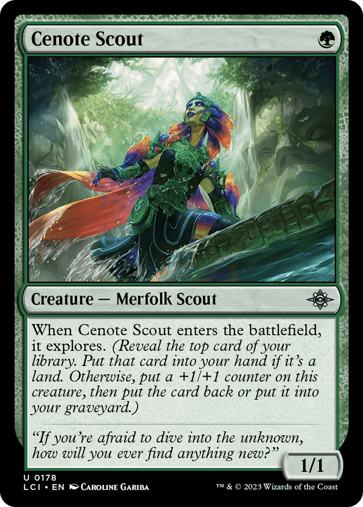 Cenote Scout [The Lost Caverns of Ixalan] | Jack's On Queen