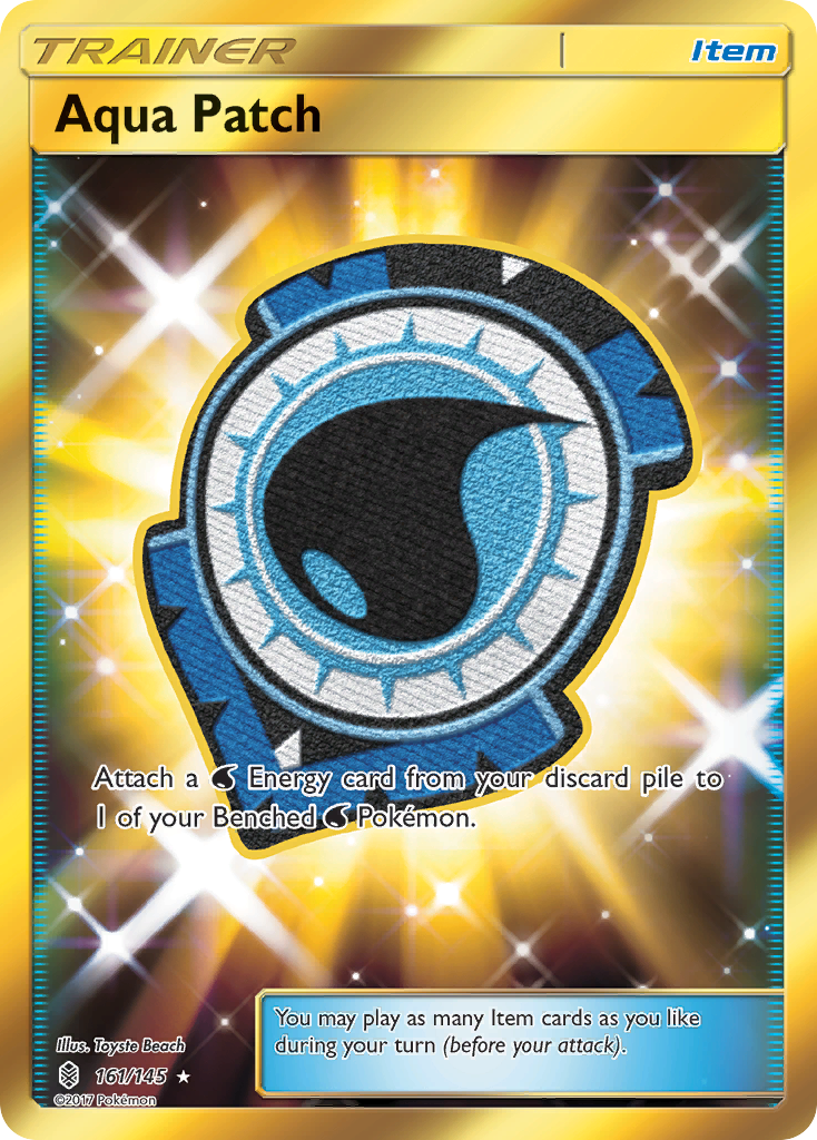 Aqua Patch (161/145) [Sun & Moon: Guardians Rising] | Jack's On Queen