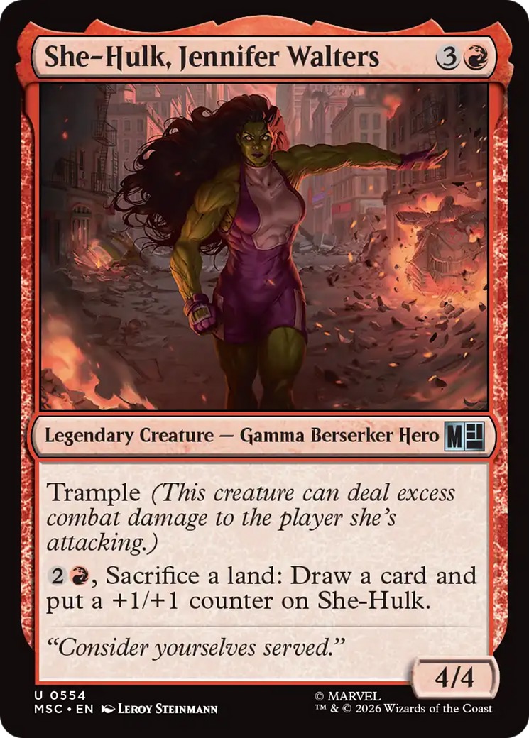 She-Hulk, Jennifer Walters [Marvel Super Heroes Commander] | Jack's On Queen