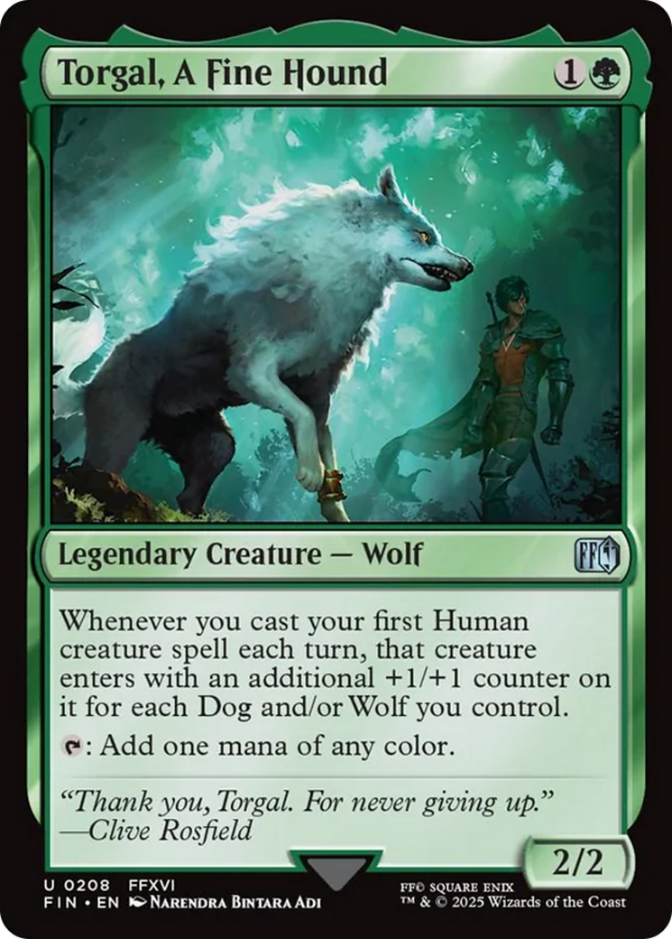 Torgal, A Fine Hound [FINAL FANTASY] | Jack's On Queen