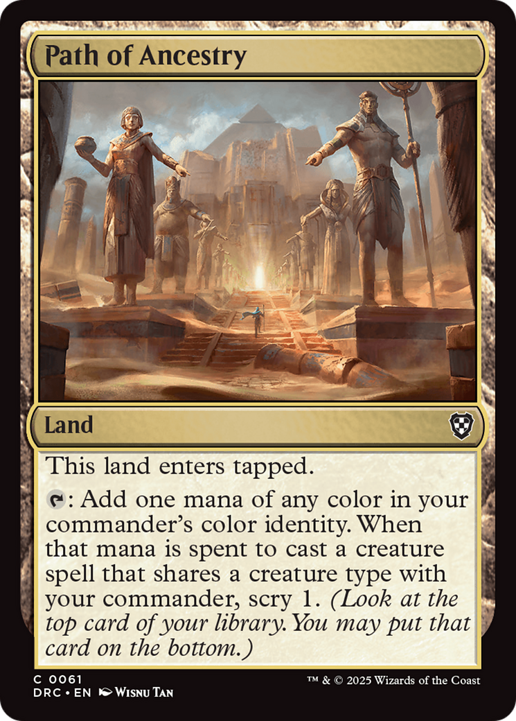 Path of Ancestry [Aetherdrift Commander] | Jack's On Queen