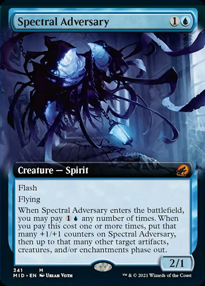 Spectral Adversary (Extended Art) [Innistrad: Midnight Hunt] | Jack's On Queen