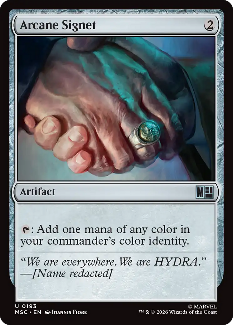 Arcane Signet (0193) [Marvel Super Heroes Commander] | Jack's On Queen