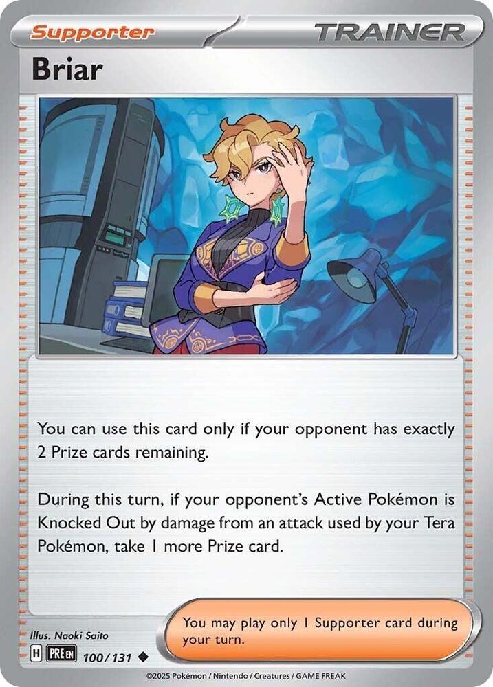 Briar (100/131) [Scarlet & Violet: Prismatic Evolutions] | Jack's On Queen