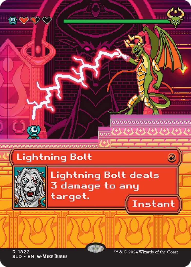 Lightning Bolt (1822) (Rainbow Foil) [Secret Lair Drop Series] | Jack's On Queen