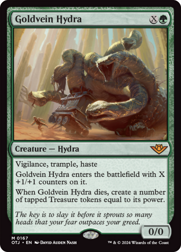 Goldvein Hydra [Outlaws of Thunder Junction] | Jack's On Queen