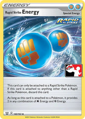 Rapid Strike Energy (140/163) [Prize Pack Series Two] | Jack's On Queen