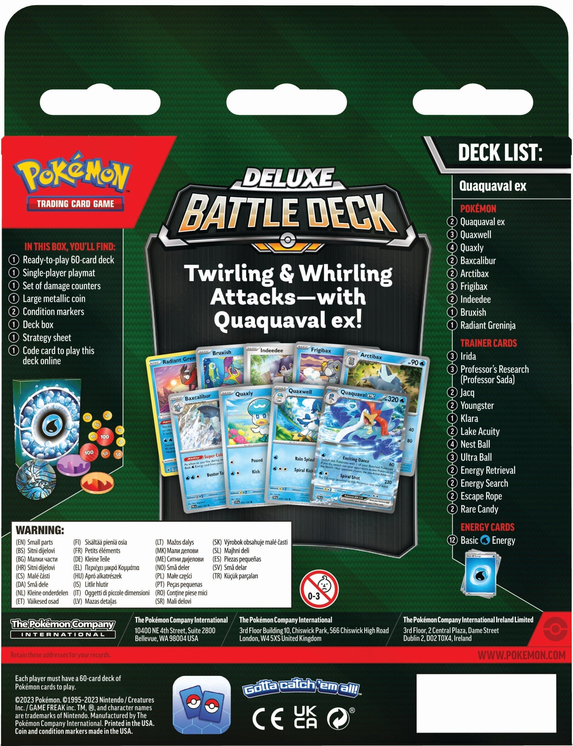 Deluxe Battle Deck (Quaquaval ex) | Jack's On Queen