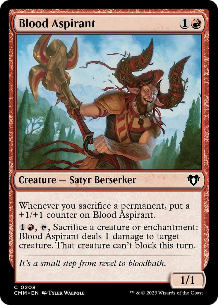 Blood Aspirant [Commander Masters] | Jack's On Queen