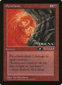 Pyroclasm [Version 2] (Oversized) [Oversize Cards] | Jack's On Queen