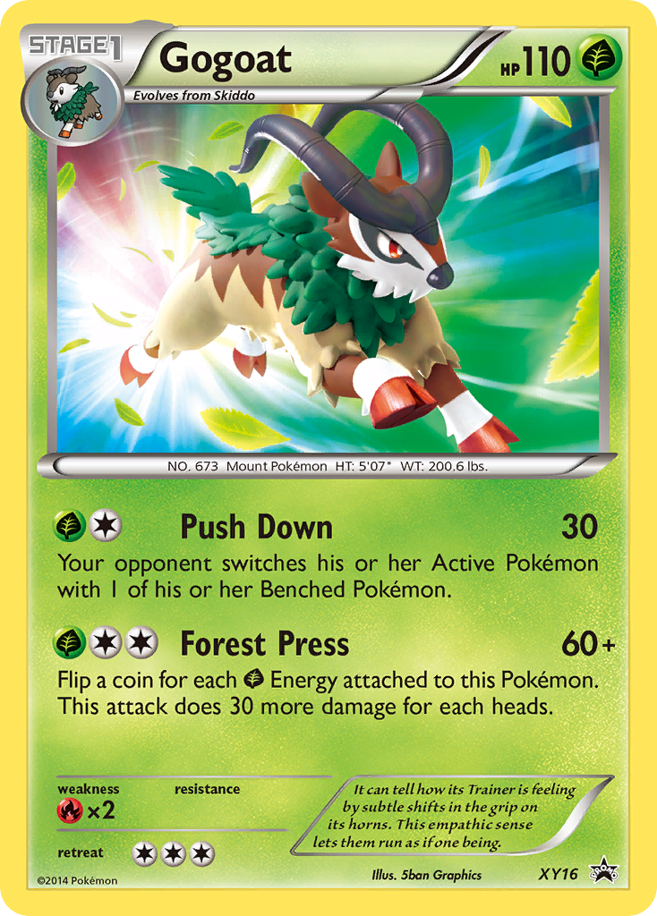 Gogoat (XY16) [XY: Black Star Promos] | Jack's On Queen