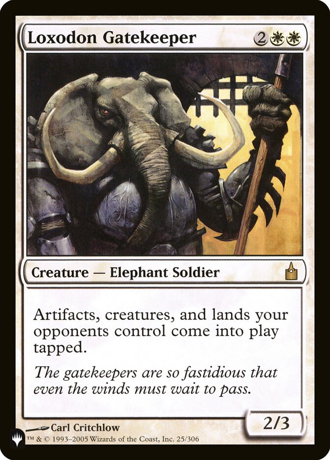 Loxodon Gatekeeper [The List] | Jack's On Queen