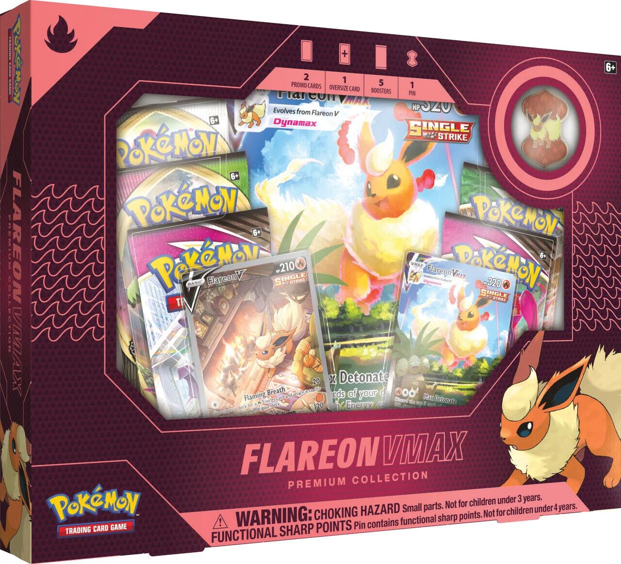 Flareon VMAX Premium Collection (EU Exclusive) | Jack's On Queen