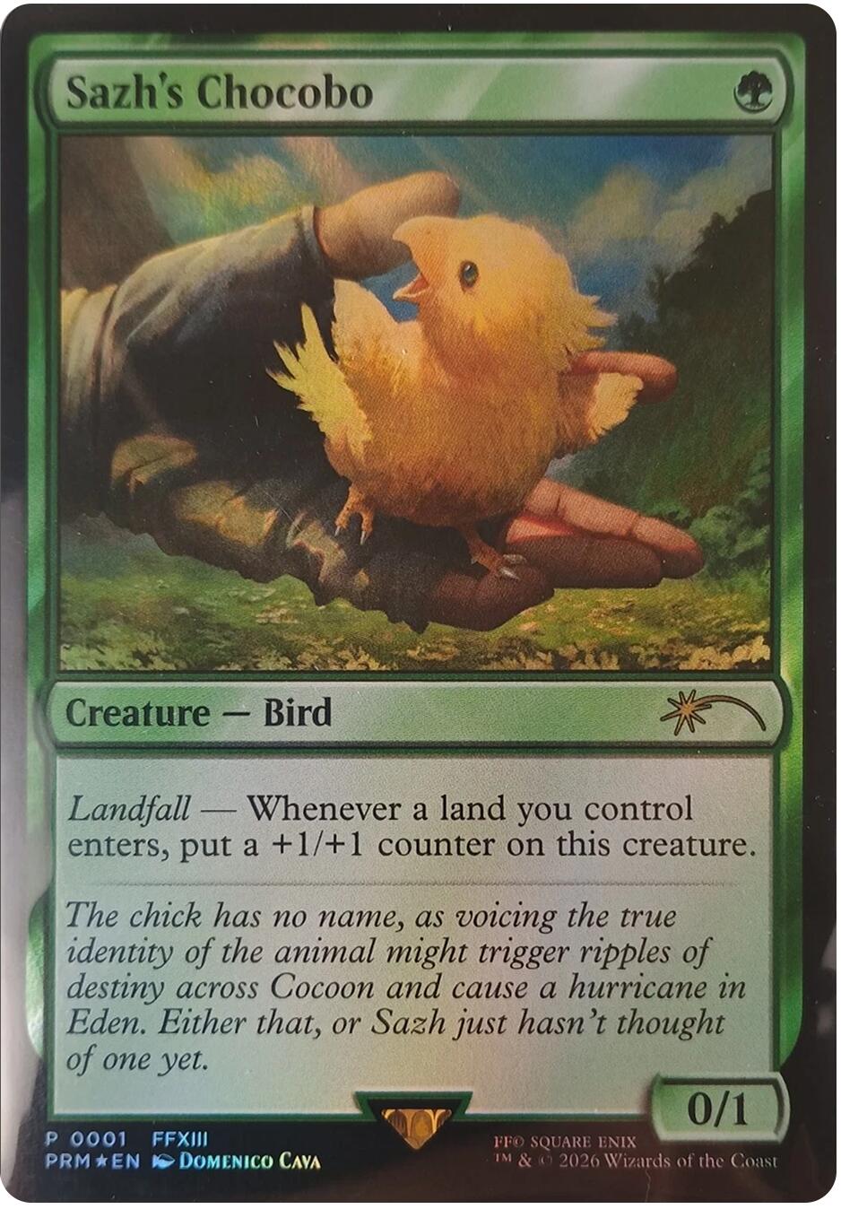 Sazh's Chocobo [FINAL FANTASY Promos] | Jack's On Queen