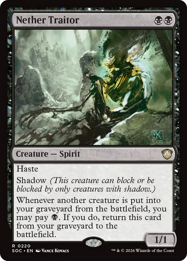 Nether Traitor [Secrets of Strixhaven Commander] | Jack's On Queen